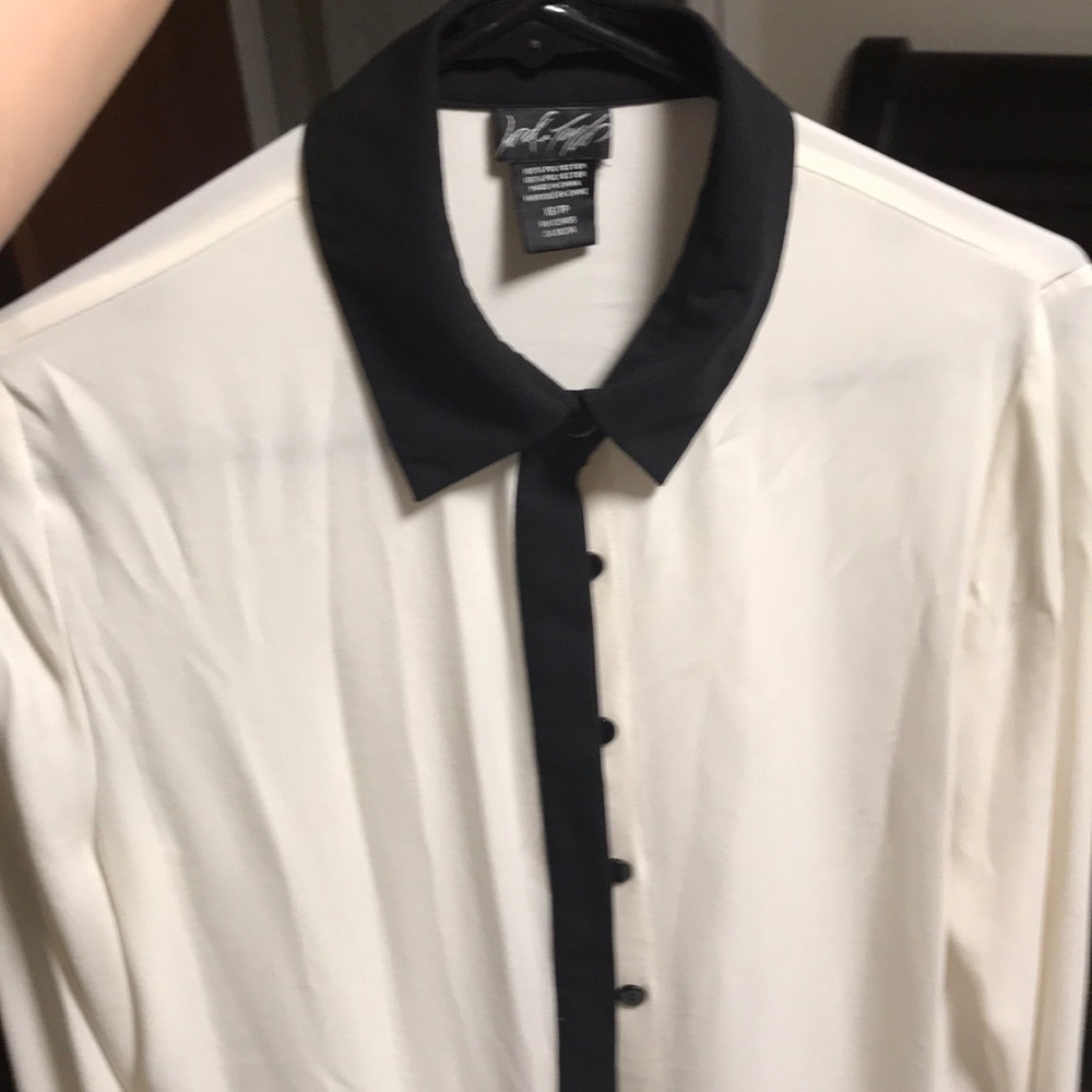 Lord and Taylor long polyester shirts
